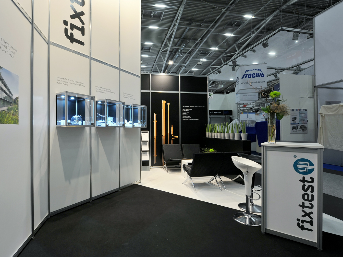 FX Design - Messestand - Fixtest Productronica 2011